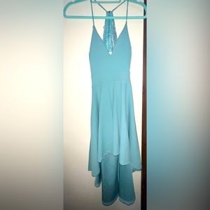 Windsor sage green crepe dress size L
